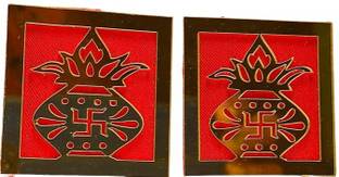 PayelCreation kalash with nariyal Plastic