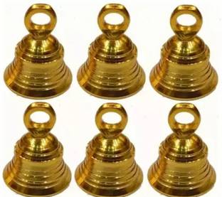 yugal industries TANJORI BELL 2 NO Gold Plated