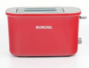 BOROSIL Red Pop-up Toaster 800 W Pop Up Toaster