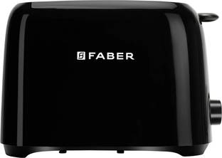 FABER FT 750W BK Electric Pop-Up Toaster With Dust Cover - 750 W Pop Up Toaster