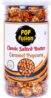 Popcorn Fusion Classic Salted Butter Caramel Popcorn-Fresh,Crunchy,Ready to eat-170g Caramel Popcorn