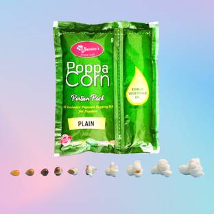 poppacorn Portion Pack All Inclusive Popcorn Popping kit for Poppers 2 in 1 Pack Popcorn