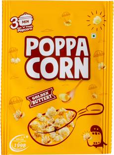 poppacorn A Grade Imported Gourmet Popcorn 70gX15 Pouches Big Size High Expansion Golden Buttery Popcorn