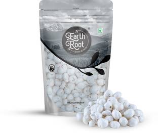 EARTHROOT Natural Phool Makhana Seed | Puffed Kernel | Lotus Seeds | Pop/Gorgon Nut | Fox nut (50 GM) Phool Makhana