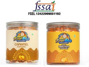 TimeOut Popcorn CARAMEL+CHEESY PERI PERI Popcorn