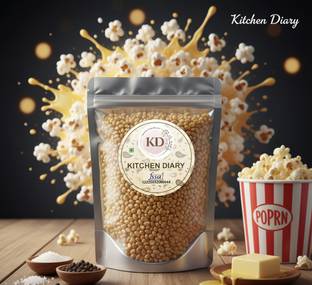 kitchendiary Popcorn Kernels - Superior Quality Corn Popcorn
