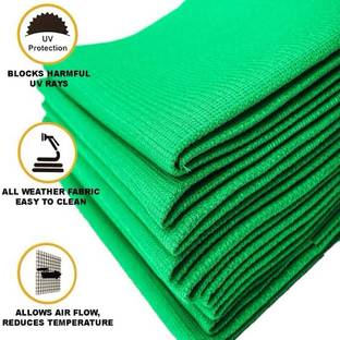 Ritika Creation Green Shade Net Size 10*10, Net from sunlight 90% shading Portable Green House