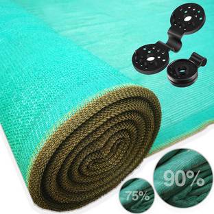Buildingshop UV Stabilized Net 75% Sun/Water Block - (3 Meter(10 Ft) X 10 Meter(32 Ft)) Portable Green House