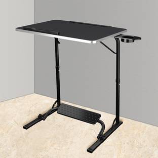 TABLE MAGIC XL Pro Black Multipurpose All-in-One Laptop Engineered Wood Computer Desk