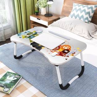 HARIOM ALL IN ONE Foldable multipurpose Laptop Table Wood Portable Laptop Table