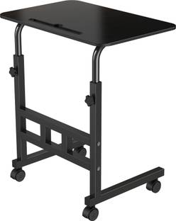 ईएलवी डायरेक्ट Multipurpose Adjustable Height Table With Wheels For Work From Home,Study,Office लकड़ी पोर्टेबल लैपटॉप टेबल