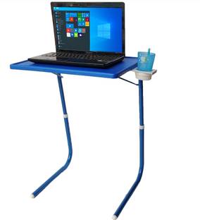 sai praseeda AdjustableTableMateLaptop,KidStudyTableUtilityTableMultiPurposeTableBLUEColor Plastic Portable Laptop Table