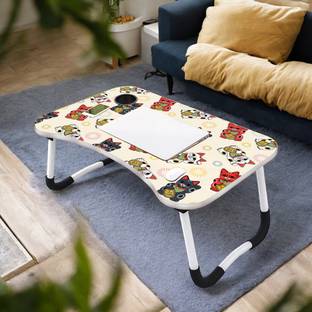 Zooper Study Table for Students Foldable, Portable & Lightweight Mini Table For Reading Wood Portable Laptop Table