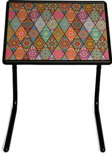 TABLE MAGIC Multipurpose Regular Mandala Metal Portable Laptop Table