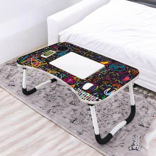 KAIZONE Portable Laptop Study Wooden Foldable Students Stand For Office Computer Desk Wood Portable Laptop Table