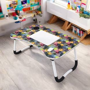 RCM Portable Laptop Study, Foldable Students Stand For Office Computer Desk Wood Portable Laptop Table