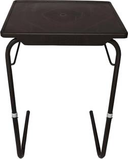 sai praseeda AdjustableTableMateLaptop,KidStudyTableUtilityTableMultiPurposeTableBLACKColor Plastic Portable Laptop Table