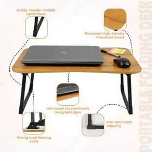 VRTREND Wood Portable Laptop Table
