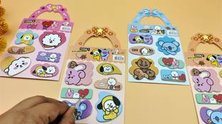 Paper Bear POST iT 18 Sheets Post it, 15 Colors