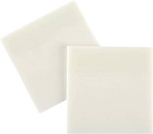 R H lifestyle Translucent Waterproof Sticky Notes Aesthetic Clear Self-Sticky 50 Sheets regular, 1 Colors