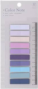 BanteyBanatey Pastel Colour Stick Notes, Flags 10 Sheets 1, 10 Colors