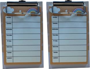 R H lifestyle Sticky Notes To Do List Task Planner Notepad with Removable Notes Pack of 2 80 Sheets Regular, 5 Colors