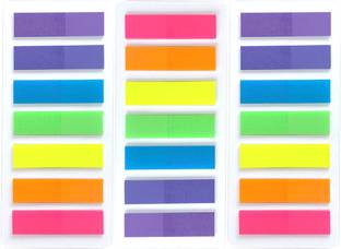 Hanyousheng Sticky Notes 420 Sheets Self-Adhesive Sticky Tabs Index Tabs for Books, 7 Colors