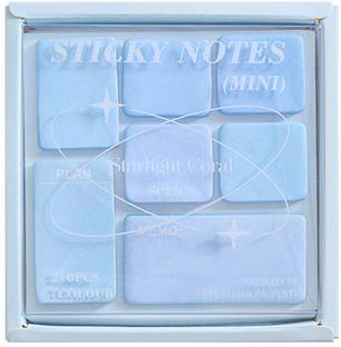 PEZYOX sticky notes 210 Sheets regular, 1 Colors
