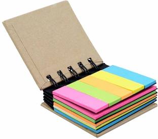 Qatalitic Sticky Note Pad 125 Sheets Regular, 5 Colors