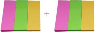 champcool Colored Index Tabs Flags Sticky Note for Marking for Page Marker for Office, 150 Sheets popup, 3 Colors