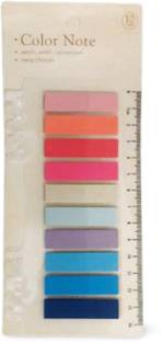 Digi Online Colorful 200 Sheets Sticky Tabs Index Tabs Sticky Notes for Indexing (Orange) 200 Sheets Regular, 10 Colors