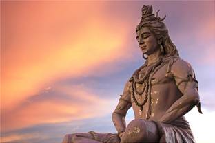 Lord Shiva Poster | Mahadev Poster | Mahakal Poster | Adiyogi Poster Vinyl Poster with Sparkle Coated Lami. Paper Print
