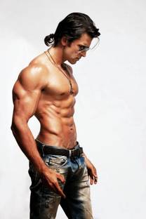 BOLLYWOOD STAR HRITHIK ROSHAN HD WALLPAPER ON FINE ART PAPER Fine Art Print