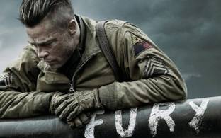Movie Fury Brad Pitt Poster POSTER PRINT ON 36X24 INCHES Photographic Paper