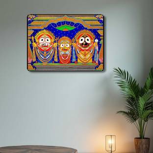 Lord Jagananth Religious Wall Décor Painting For Home,Temple Paper Print