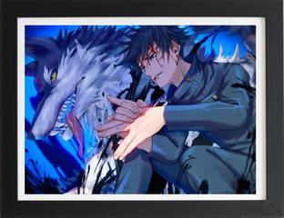 Megumi Fushiguro | Jujutsu Kaisen Anime Frames By YourCanvas | Lanndscape - Matt Paper Print