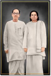 Netaji Subhas Chandra Bose Muthuramalinga Thevar - The Real Hero Wall Poster A3 Fine Art Print