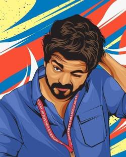 Joseph Vijay Chandrasekhar POSTER Paper Print
