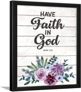 Jesus Quotes Wall Frames - Christmas Quotes Wall Frames - Christian Wall frames - Bible Verses Wall Decor - (13.6 X 10.6 Inches) Paper Print