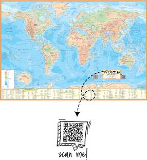 WORLD POLITICAL MAP | Size (40 inch X 28 inch) World English | Paper Print | Best Useful for UPSC, SSC, IES, Railway and other Competitive Exams| Paper Print (40 inch X 28Inch) | (English Map). Paper Print