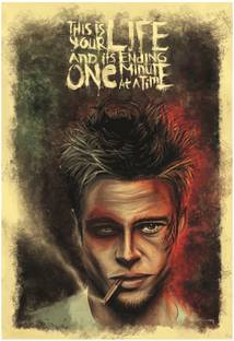 Fight Club Movie Motivational Inspirational Quote Wall Poster A3 Size Photographic Paper