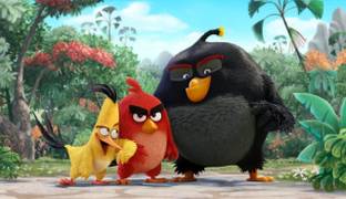 Movie The Angry Birds Movie ON FINE ART PAPER HD QUALITY WALLPAPER POSTER Fine Art Print