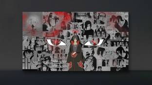 NARUTO I ITACHI UCHIHA I 300 GSM MANGA POSTER I A3 FRAME-edt Paper Print