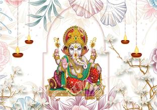 Beautiful Lord Ganesha Poster 3D Poster