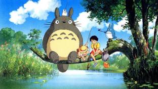 Movie My Neighbor Totoro ON FINE ART PAPER HD QUALITY WALLPAPER POSTER Fine Art Print