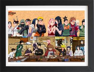 Naruto Shippuden | Naruto Anime Framed posters | Anime Landscape Frames Paper Print