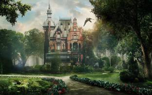 Beautiful Fantasy Dream Home 4K 5K ON FINE ART PAPER HD QUALITY WALLPAPER POSTER Fine Art Print