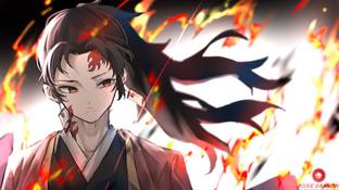 Yoriichi Demon Slayer Poster/Sticker for wall Canvas Art