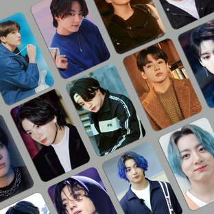 Jungkook 02 "Bias Pack" Photo cards (Set of 16 + 2 Free Stickers) Photographic Paper