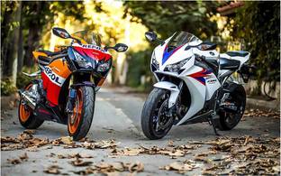 Super Bikes Wall Poster For Room With Gloss Lamination M22 Paper Print